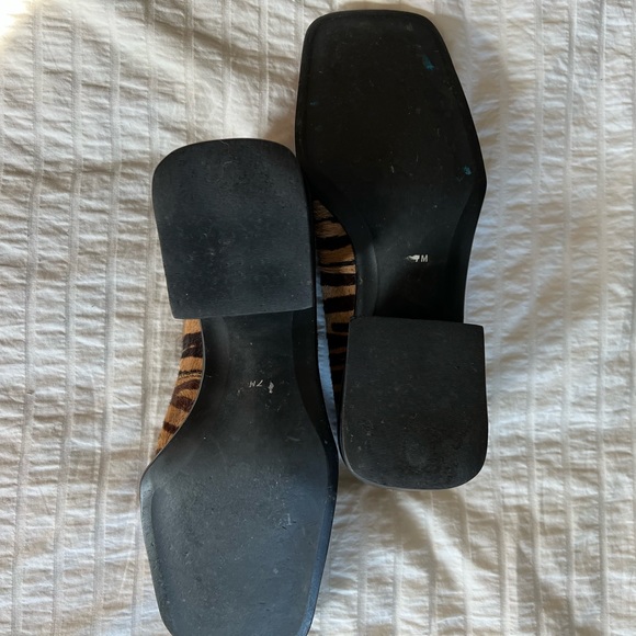 Enzo Angiolini Genuine Leather Animal Print Shoes - Size 7 - Picture 8 of 14